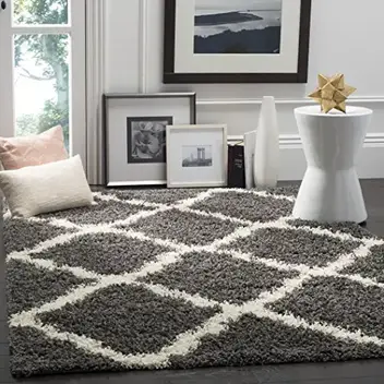 Cream SAFAVIEH Parma Shag Collection PMA515A Moroccan Trellis Non-Shedding Living Room Bedroom Dining Room Entryway Plush 1.2-inch Thick Area Rug 10' x 14' Grey Cream SAFAVIEH Parma Shag Collection PMA515A Moroccan Trellis Non-Shedding Living Room Bedroom Dining Room Entryway Plush 1.2-inch Thick Area Rug 10' x 14' Grey