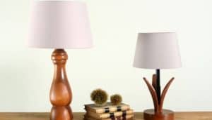 Living room rustic lamp