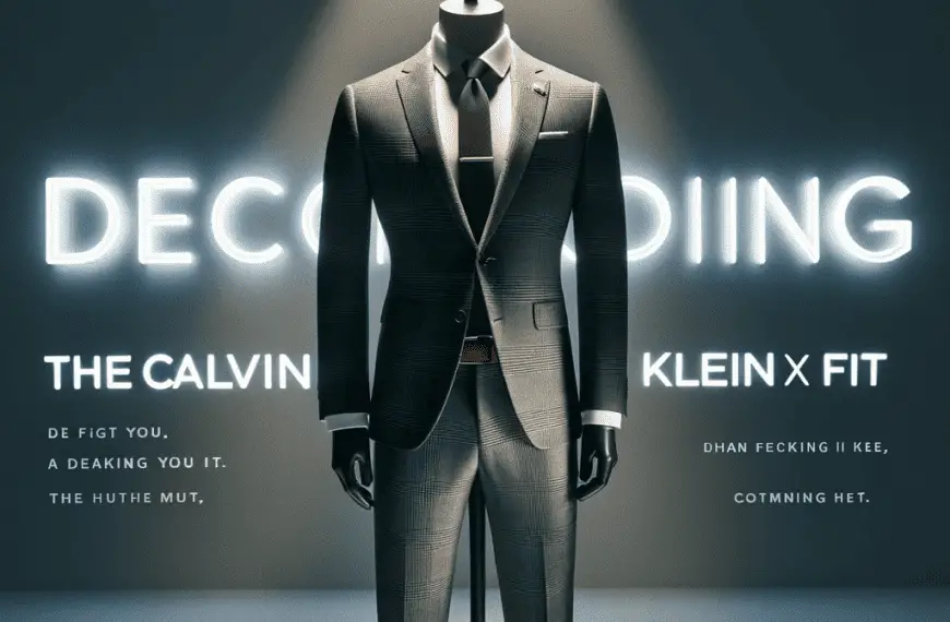 What is the Calvin Klein X suit