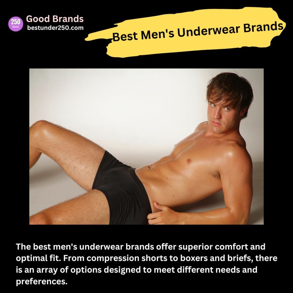 Good underwear brands for men
