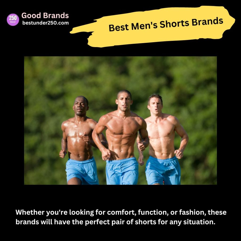 Best mens shorts brands