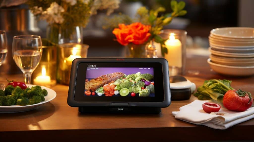 RCA Viking Pro 10.1" 2-in-1 Tablet 32GB Quad Core cooking with recipe app