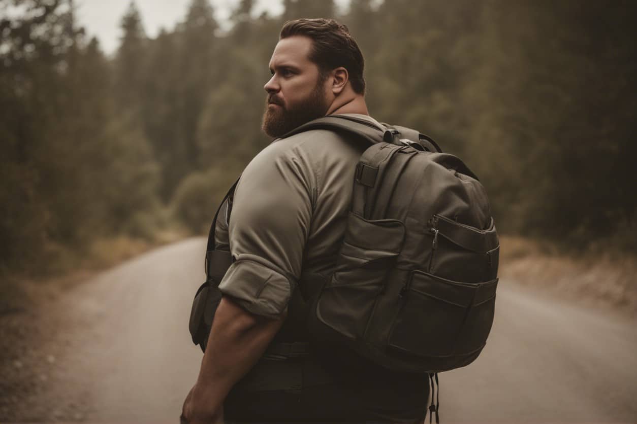 fat guy friendly backpacks