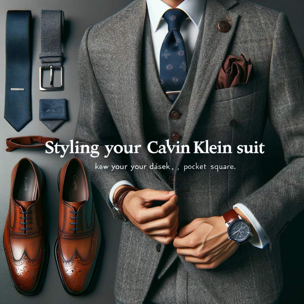 Styling Your Calvin Klein Suit