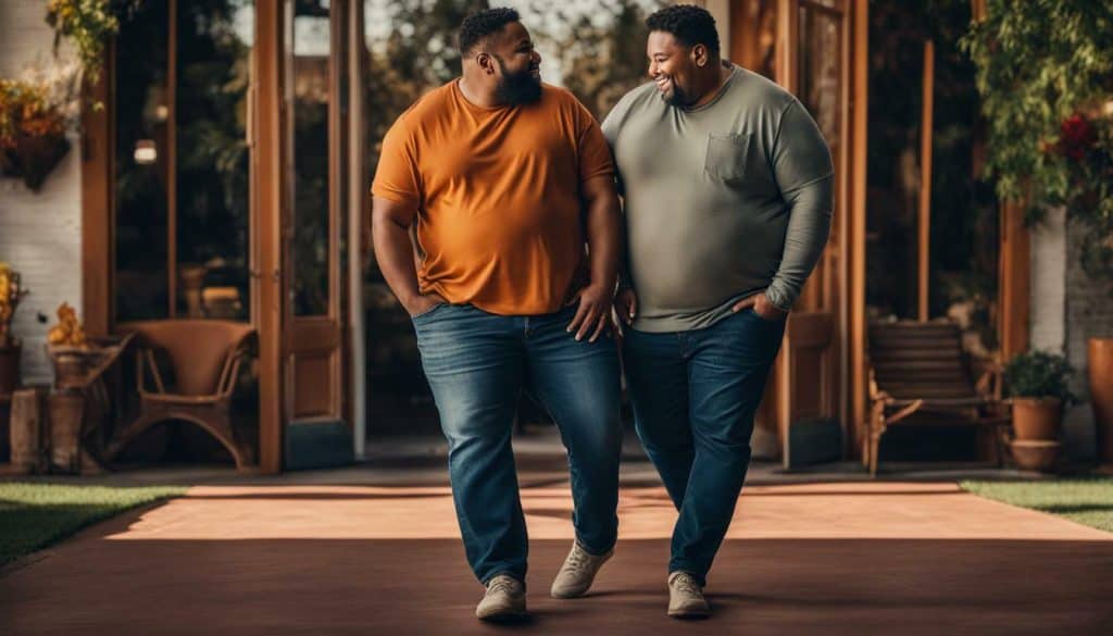 jeans for guys with big bellies