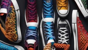 Laces in Chuck Taylor Sneakers