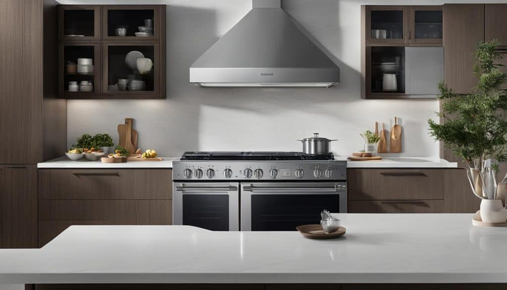 Samsung Dual Oven Range with Air Fry Feature