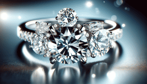 Different types of diamond cuts for engagement rings
