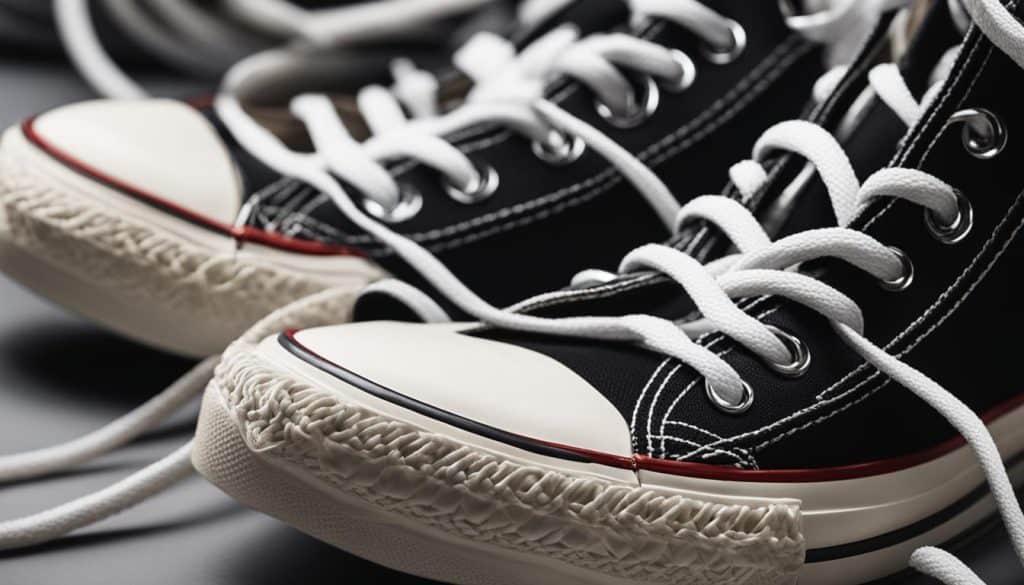 functional role of laces in Chuck Taylors