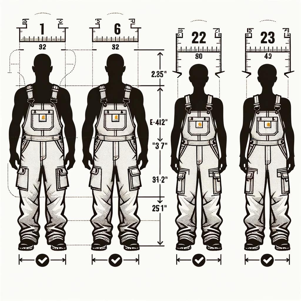 Size and Fit: Finding the Perfect Carhartt Overall