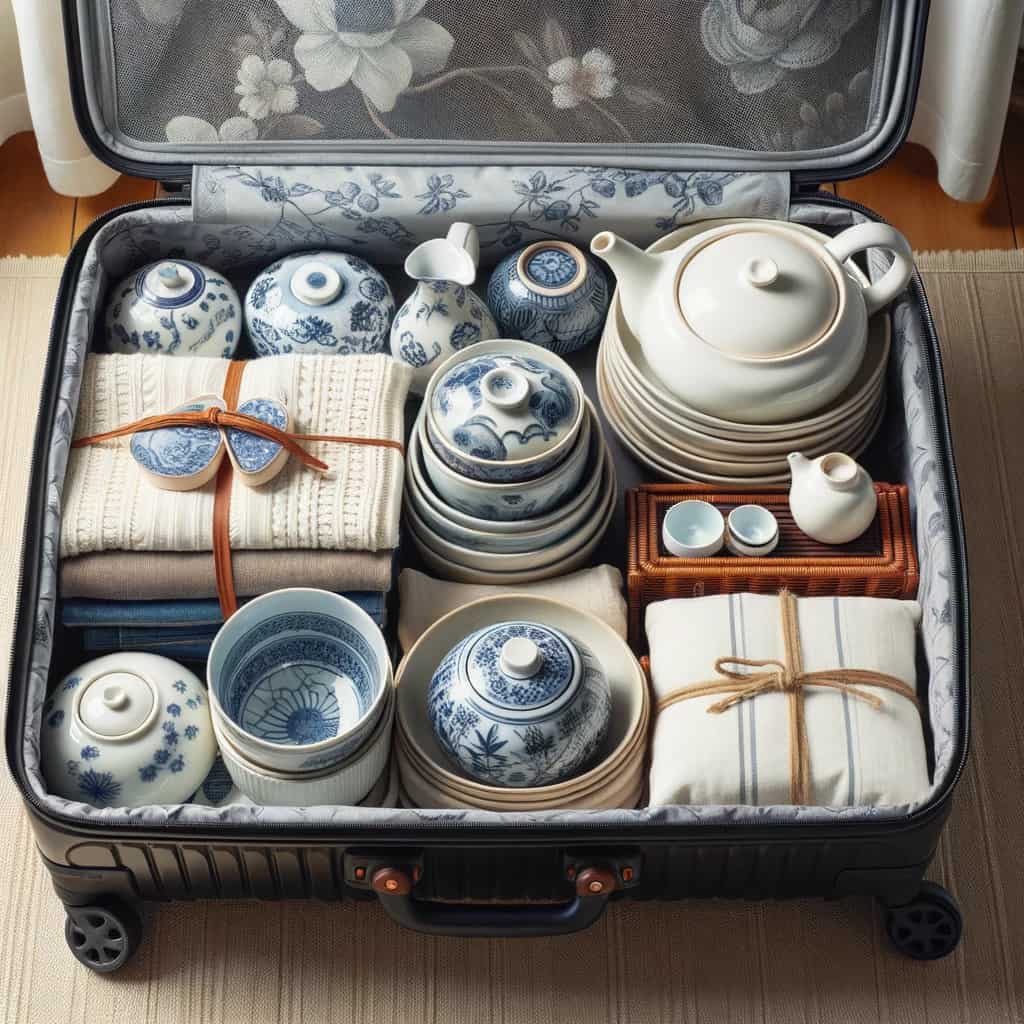 Types of Dinnerware and Air Travel