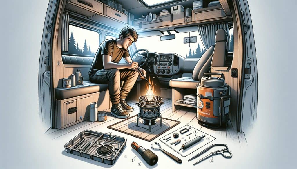 Ensuring Safe Use of Camp Stoves in a Van Environment