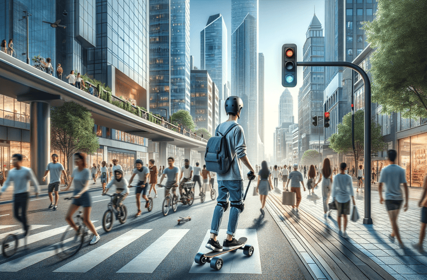 Electric Longboards in the City