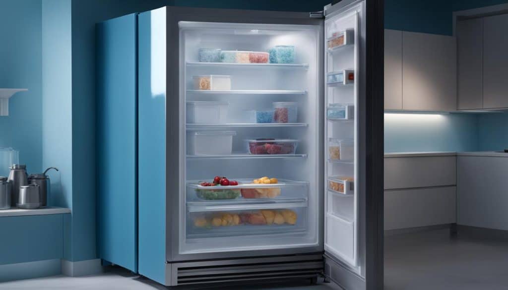Automatic Defrosting in Upright Freezers