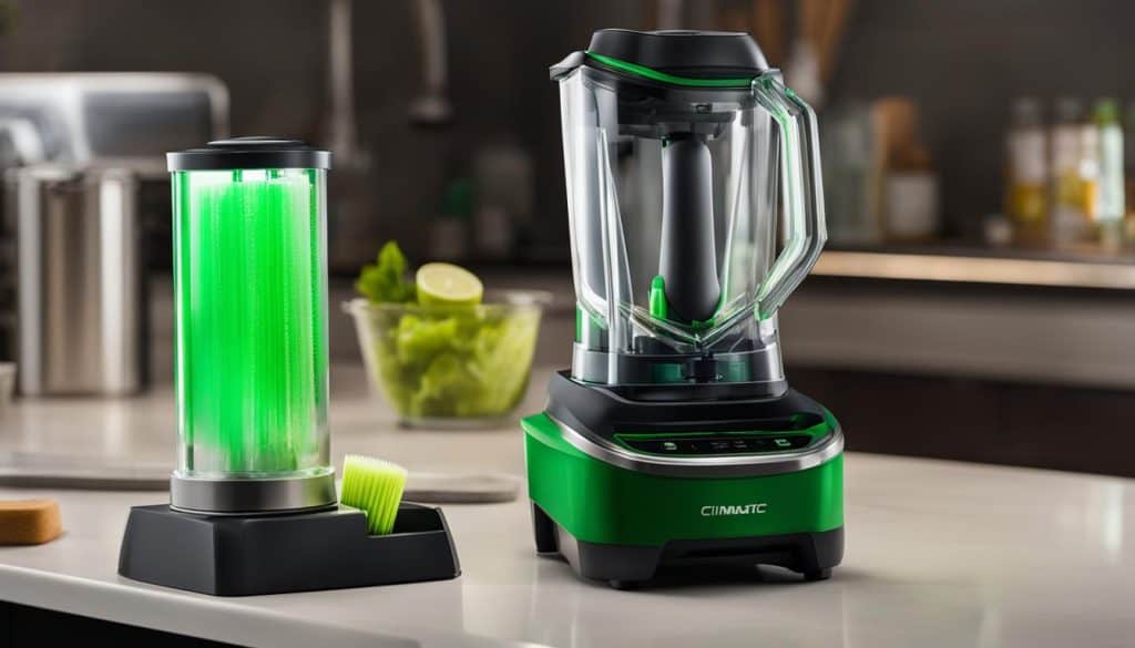 Countertop blenders self-cleaning and maintenance