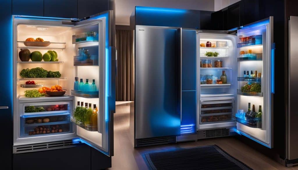 Door-in-Door Refrigerator Keeps Cold Air Contained