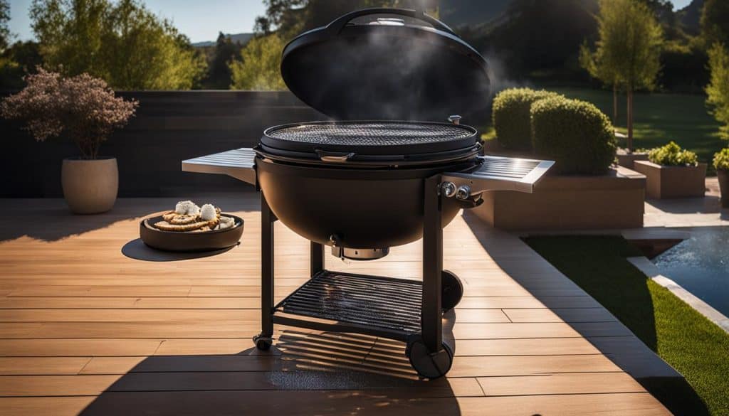 Easy Cleaning Kamado Grill