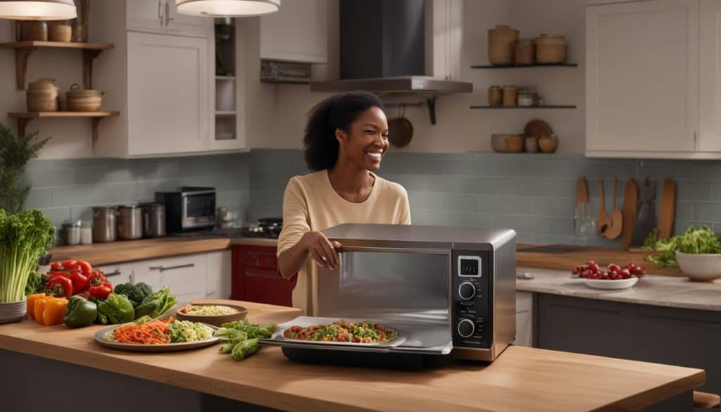 Efficient cooking times with inverter microwaves