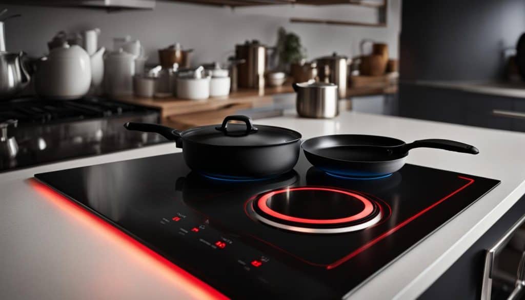 Energy-efficient ceramic cooktop