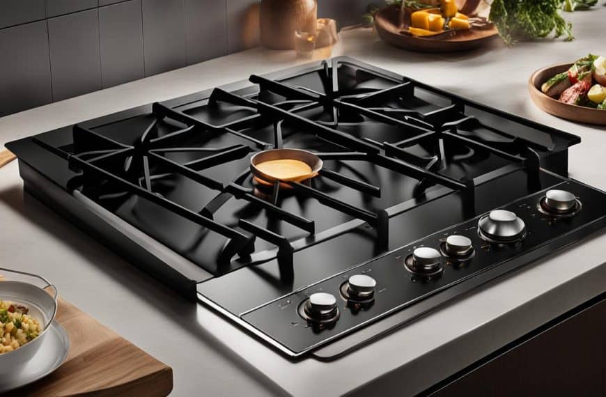 Gas Cooktops With Spill-Proof Design