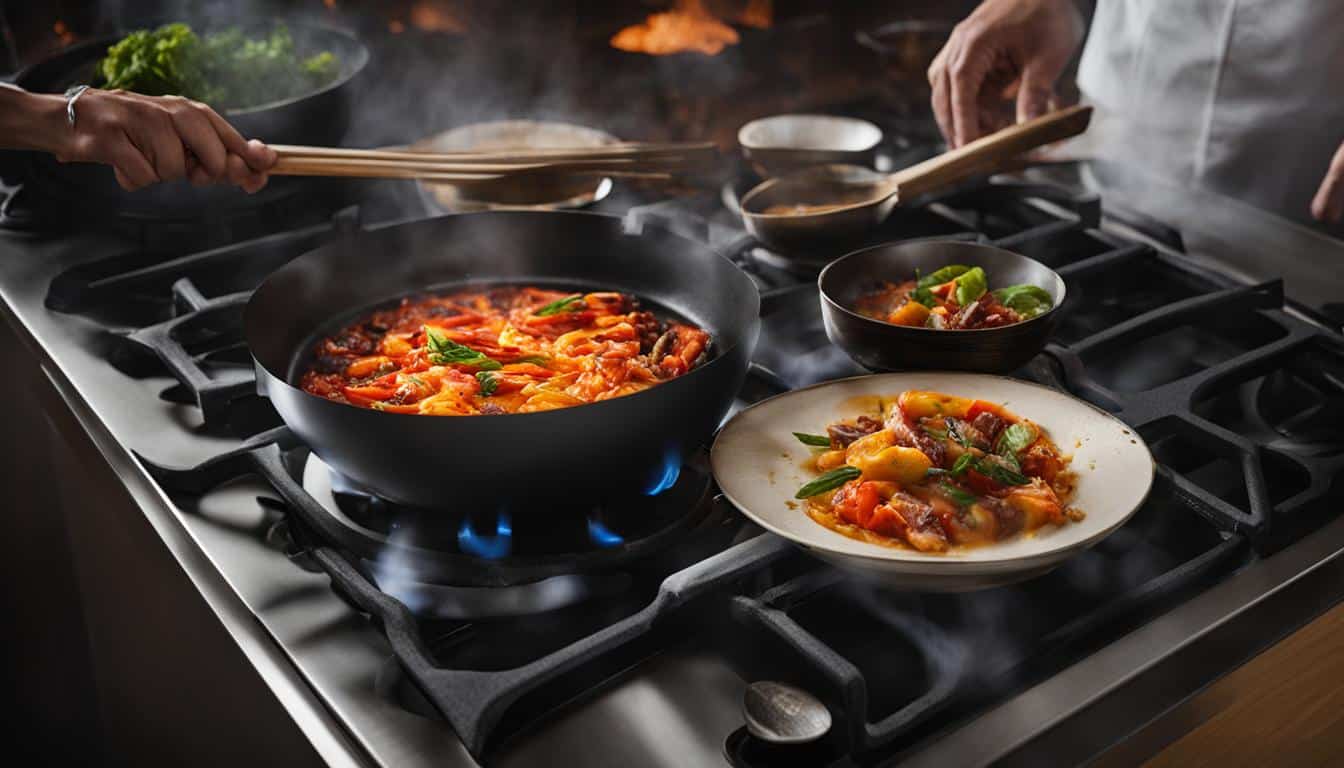 Gas Cooktops and Wok Rings