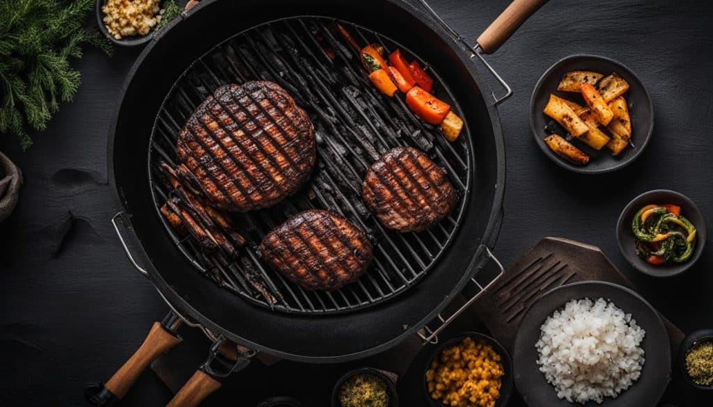 Kamado grills use too much charcoal