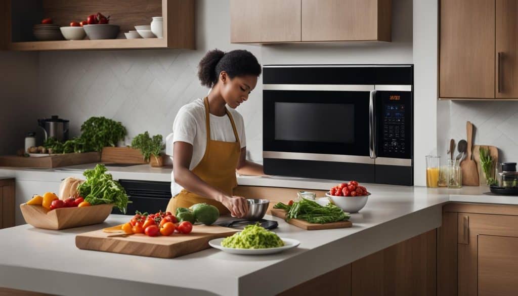 Quick and efficient cooking with inverter microwaves