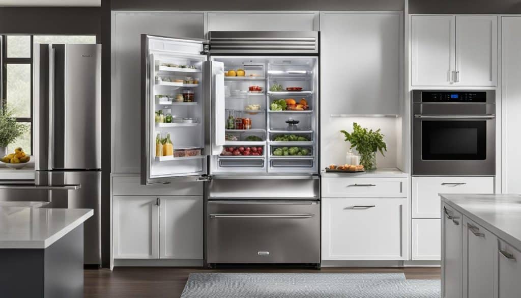 bottom-freezer refrigerator