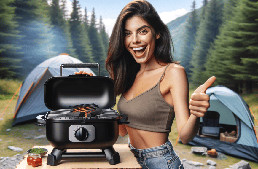 Charcoal Grill for Camping