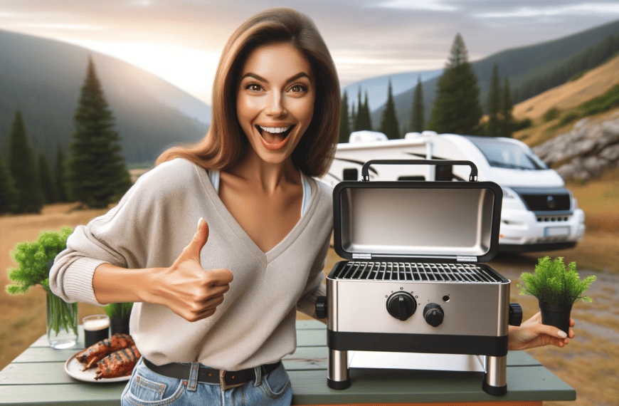 Charcoal Grill for RV