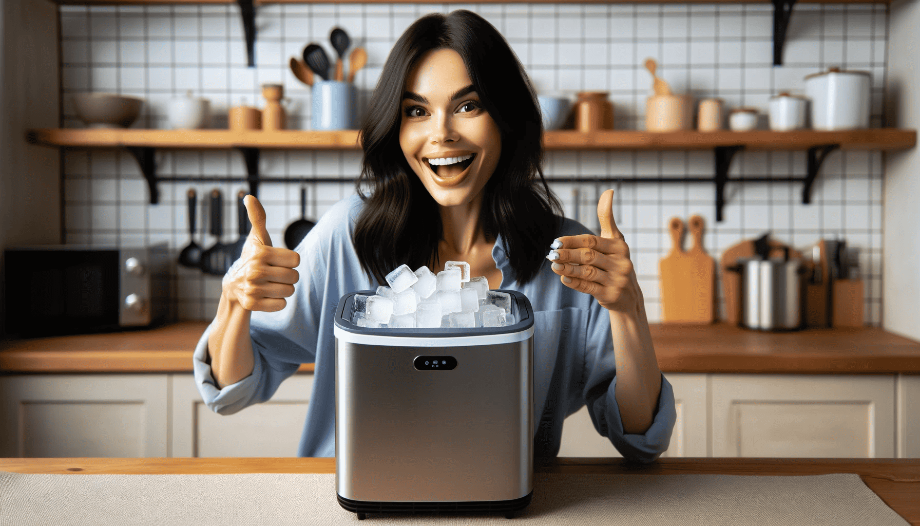 Countertop Ice Maker for Small Kitchen