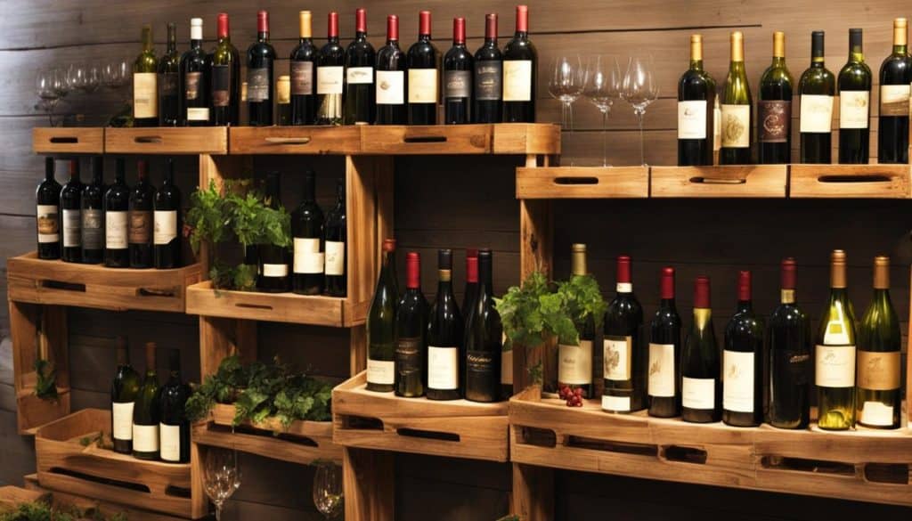 decorative wine crates