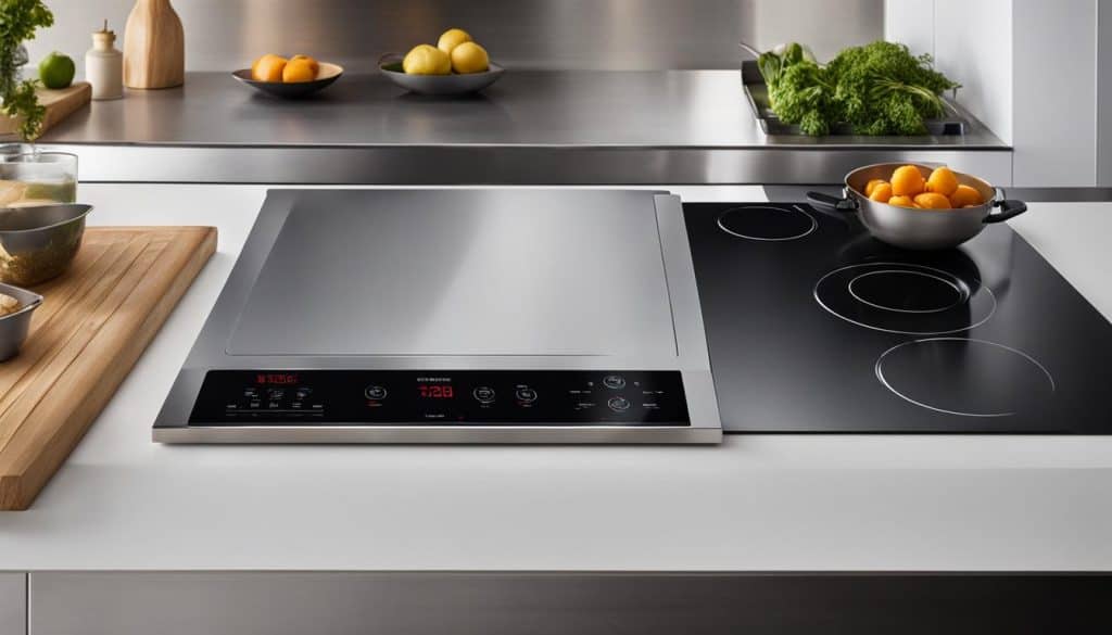 easy to clean induction cooktops