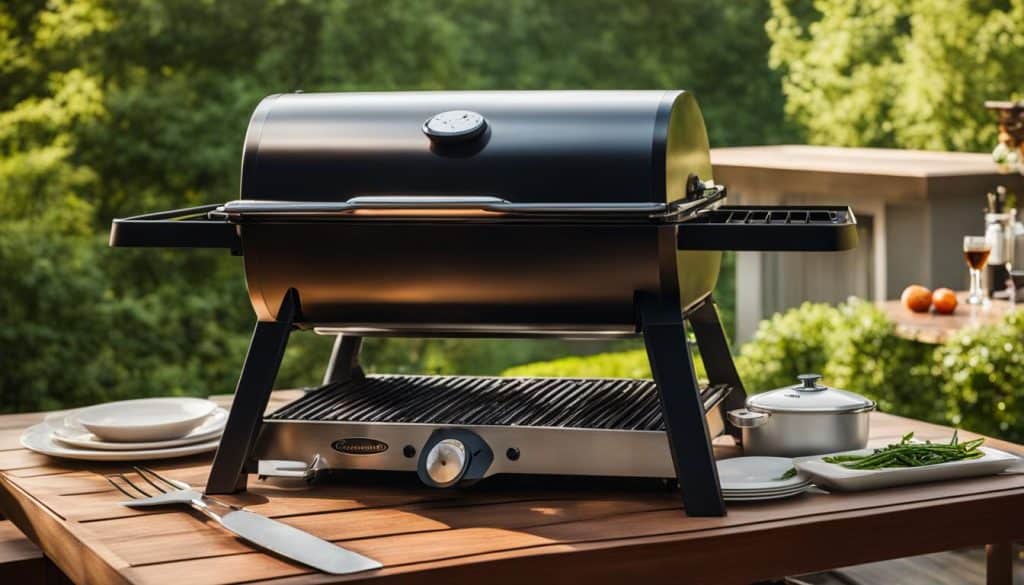 electric grill outdoor use