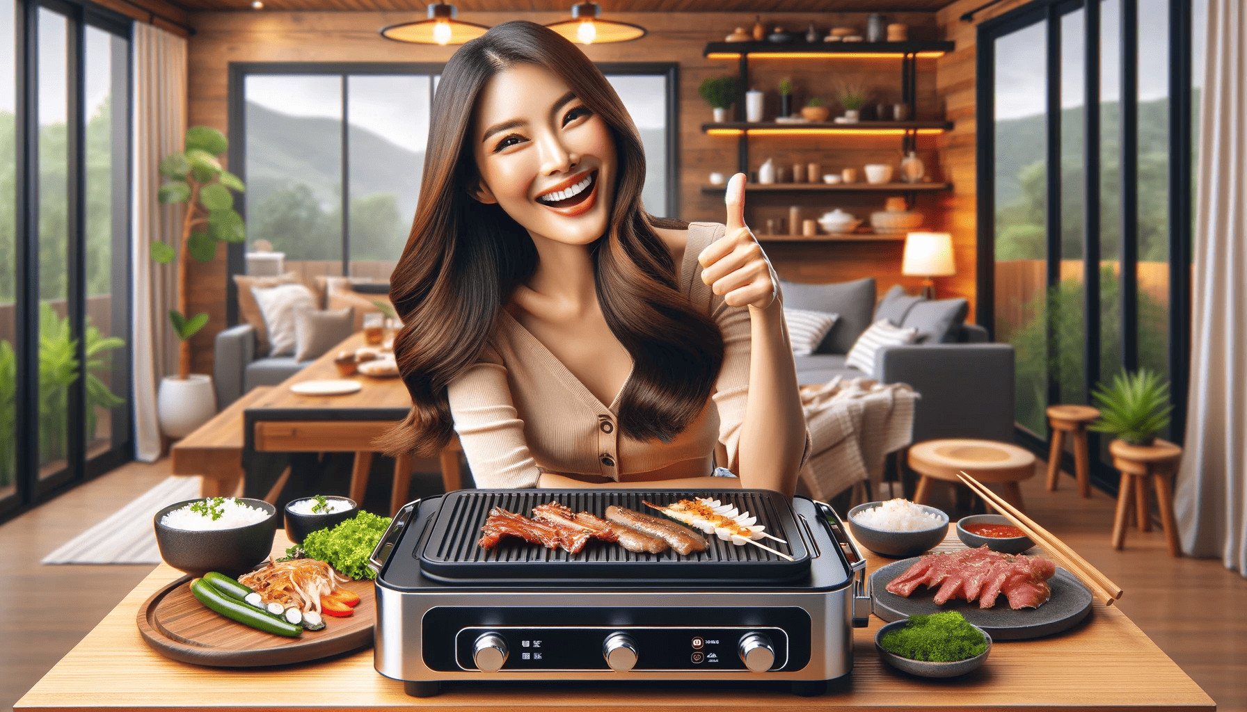 Electric Grill for Korean BBQ