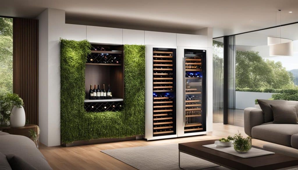energy-efficient wine cooler