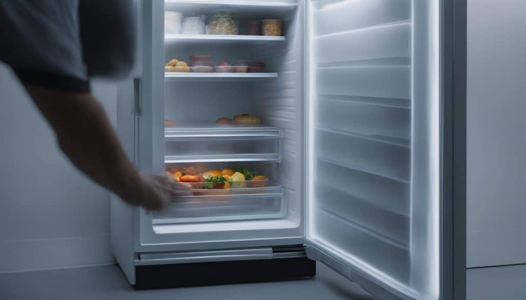 freezer door openings