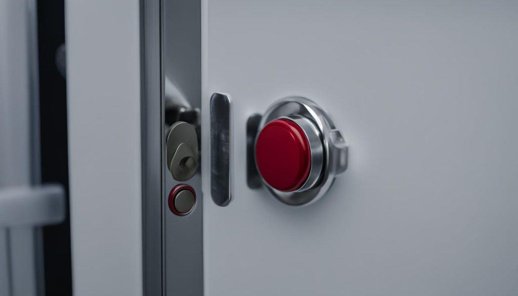 fridge door locks