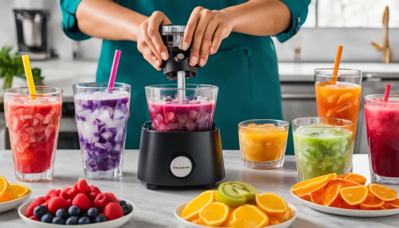 how to make a slushie at home with a blender