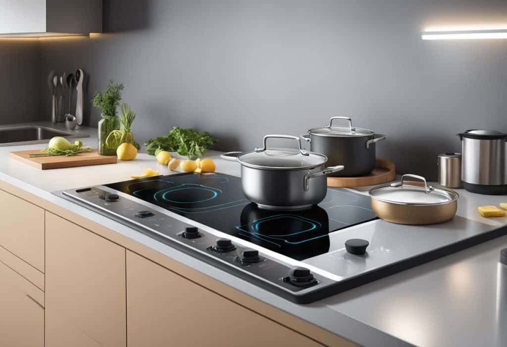 Induction cooktops are popular for their user convenience. 