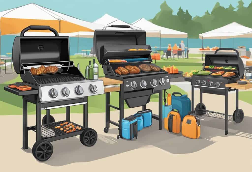 Choosing the Right Portable Gas Grill for Tailgating