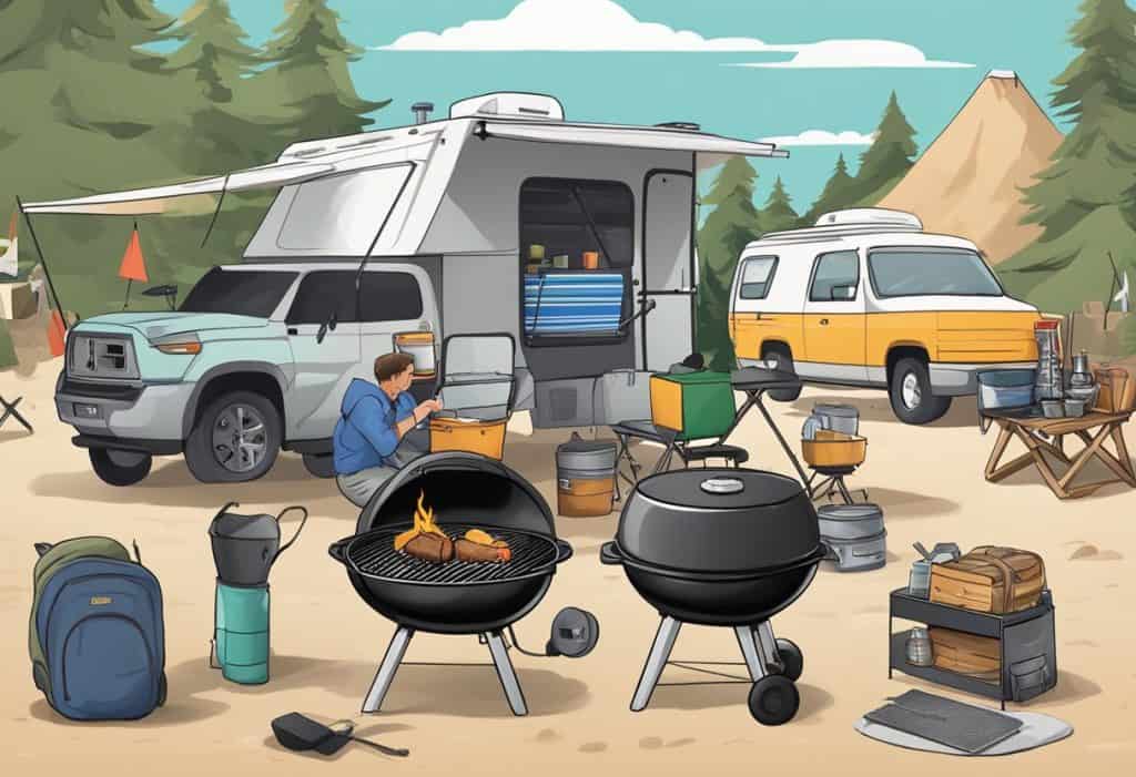 Selecting the Best Charcoal Grill for Your RV