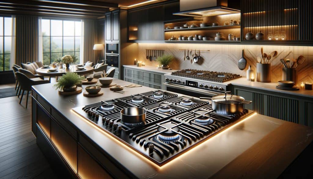 Embrace Unparalleled Convenience and Style with Continuous Grate Gas Cooktops