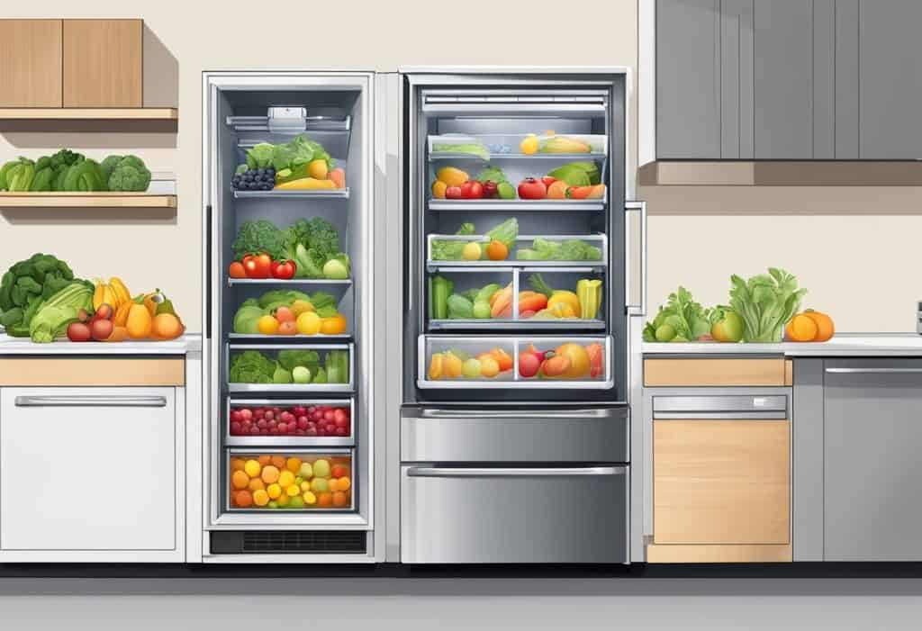 While refrigerator crisper drawers are typically used for storing fruits and vegetables, they can also be used for other items. 