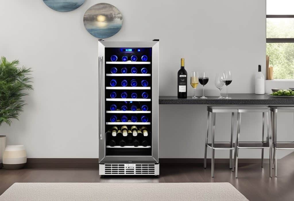 The Whynter Wine Cooler is designed with user-friendly features 