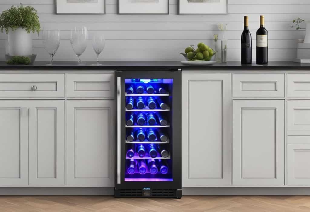 When looking for a wine cooler with a lock, it's important to consider its energy efficiency and noise level.