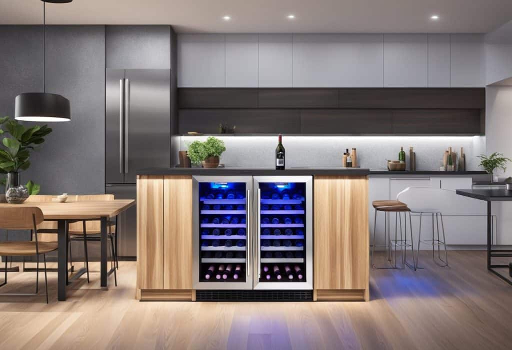When it comes to buying a dual zone wine cooler, design and aesthetics are important factors 
