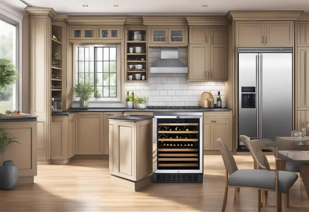 When choosing a wine cooler for your kitchen, size and capacity are crucial factors to consider. 
