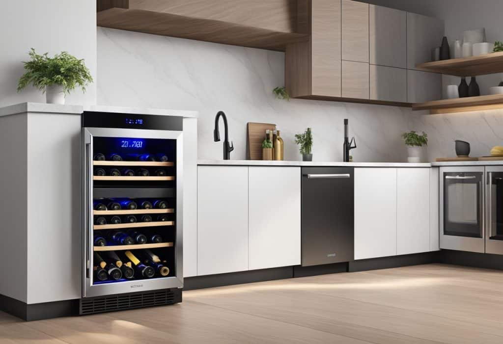 When shopping for a wine cooler for your kitchen, price and warranty are important factors to consider.