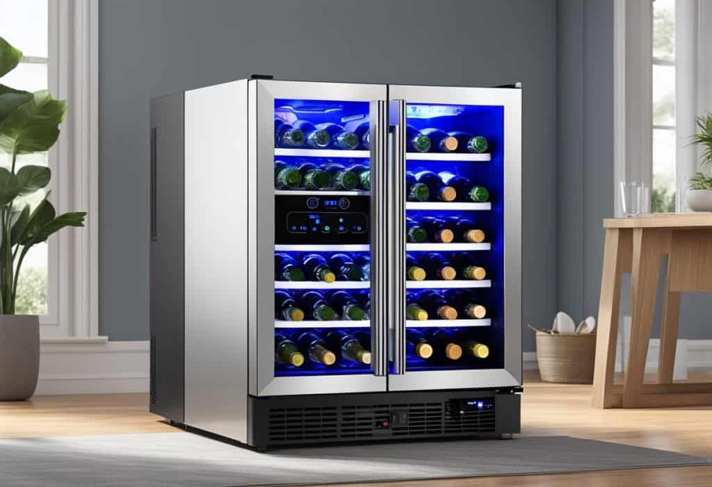When choosing a wine cooler for your table, it's important to consider the size and capacity that will best suit your needs. 